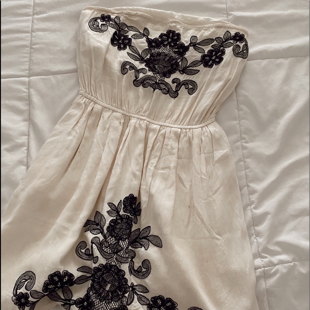 billabong strapless dress